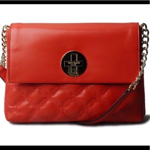 Kate Spade. Orange Gold Coast shoulder Bag - Picture 2 of 3